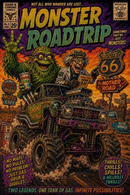 Psychedelic Roadtrip Comic Legends