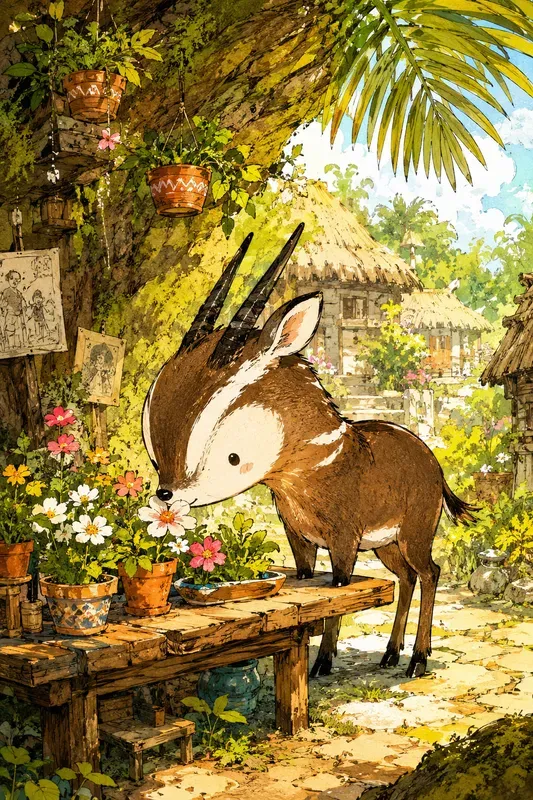 Whimsical Rustic Watercolor Illustrations