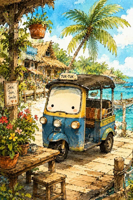 Whimsical Rustic Watercolor Illustrations