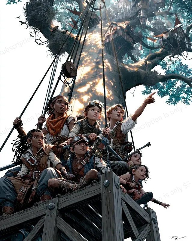 Sunlit Adventure Worlds