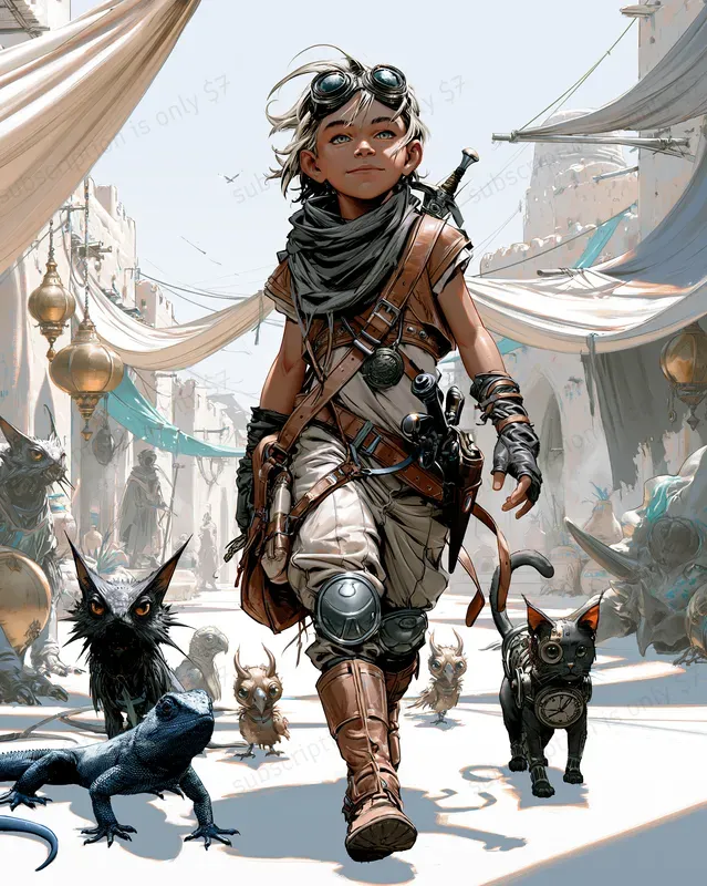 Sunlit Adventure Worlds