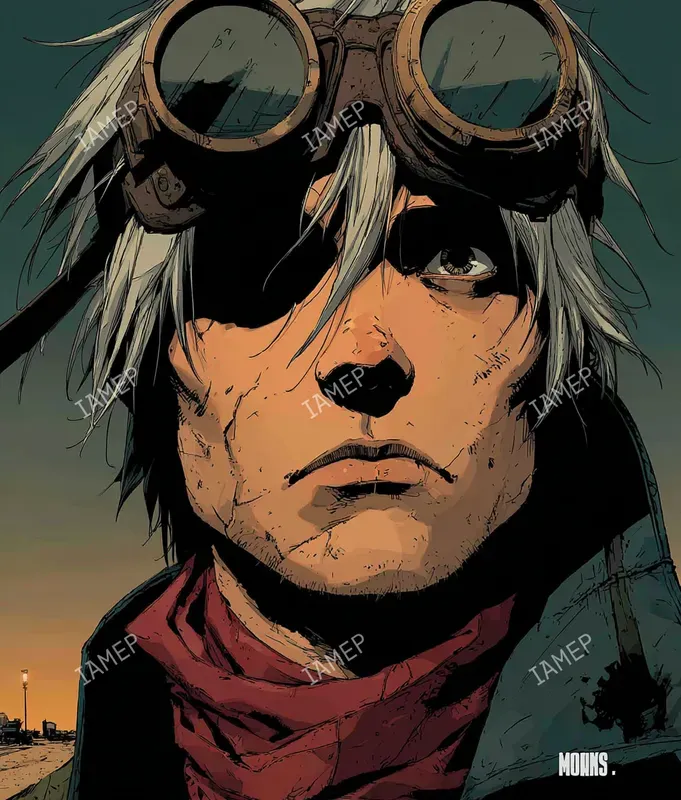Graphic Novel Realism Portraits