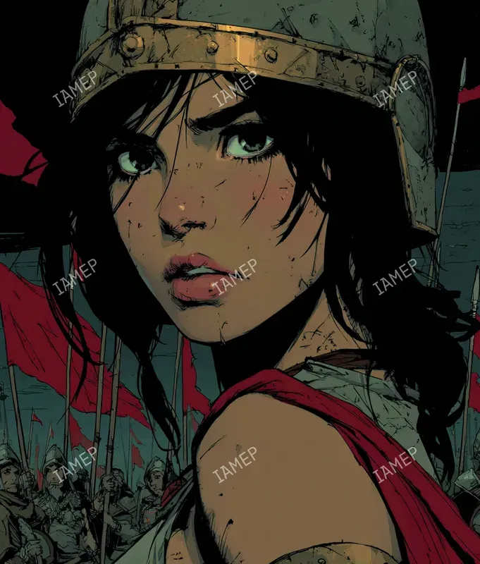 Graphic Novel Realism Portraits