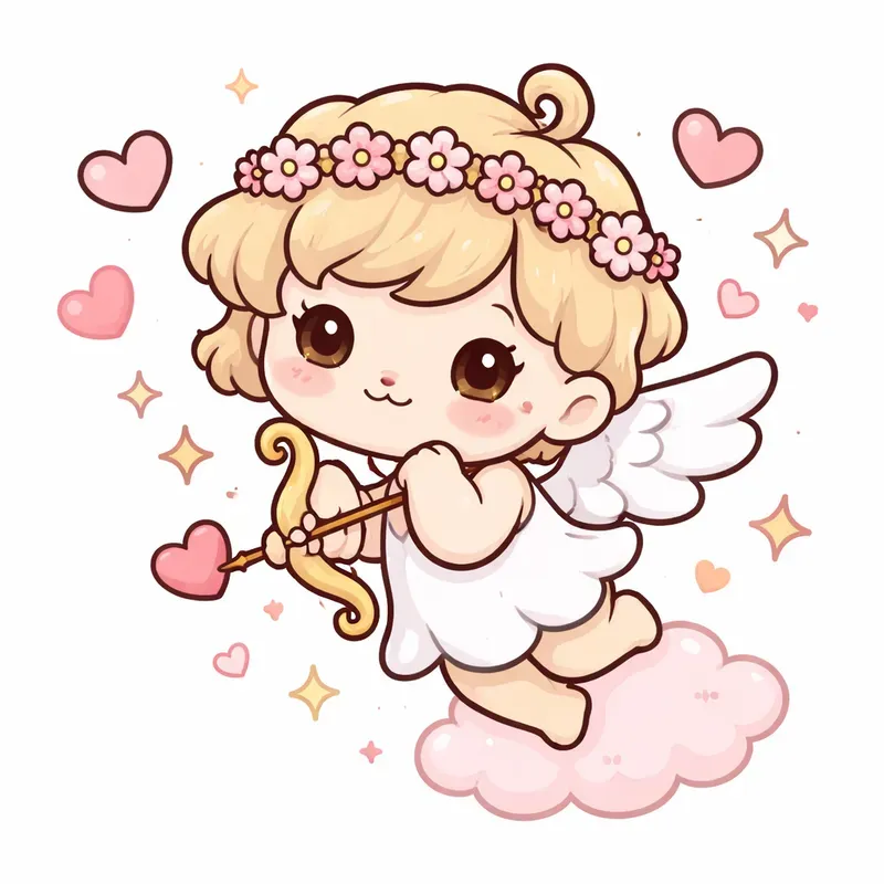 Cute Kawaii Valentine Doodles