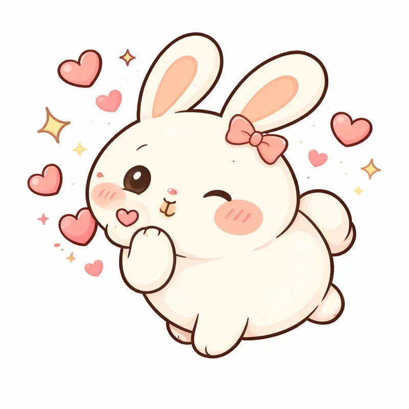 Cute Kawaii Valentine Doodles