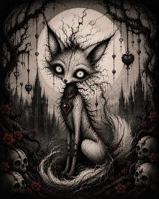 Dark Gothic Storybook Characters Packs