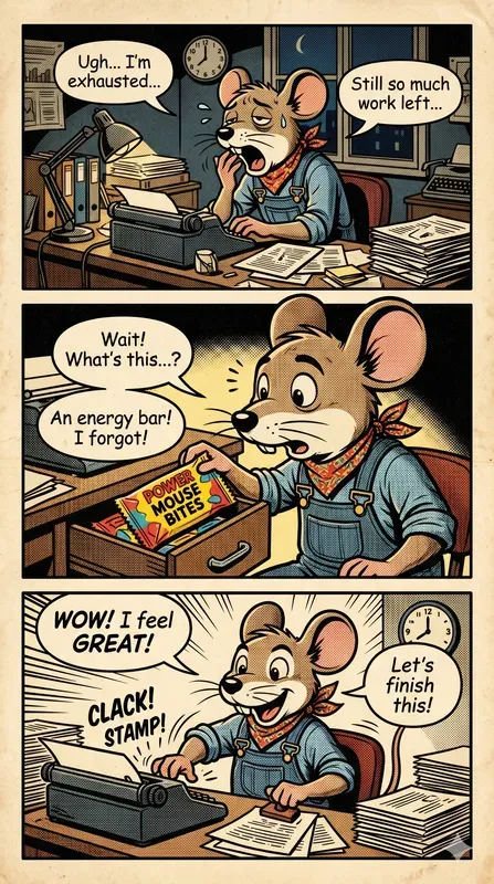 Retro Cartoon Marketing Storytelling