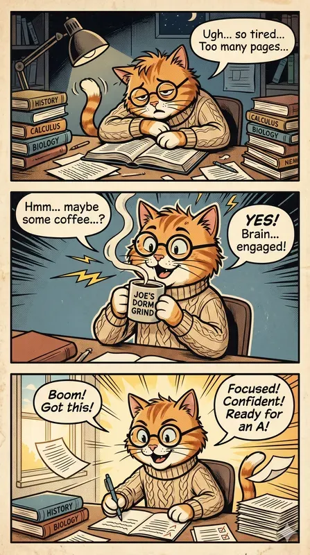 Retro Cartoon Marketing Storytelling