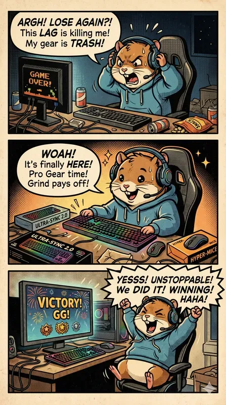 Retro Cartoon Marketing Storytelling