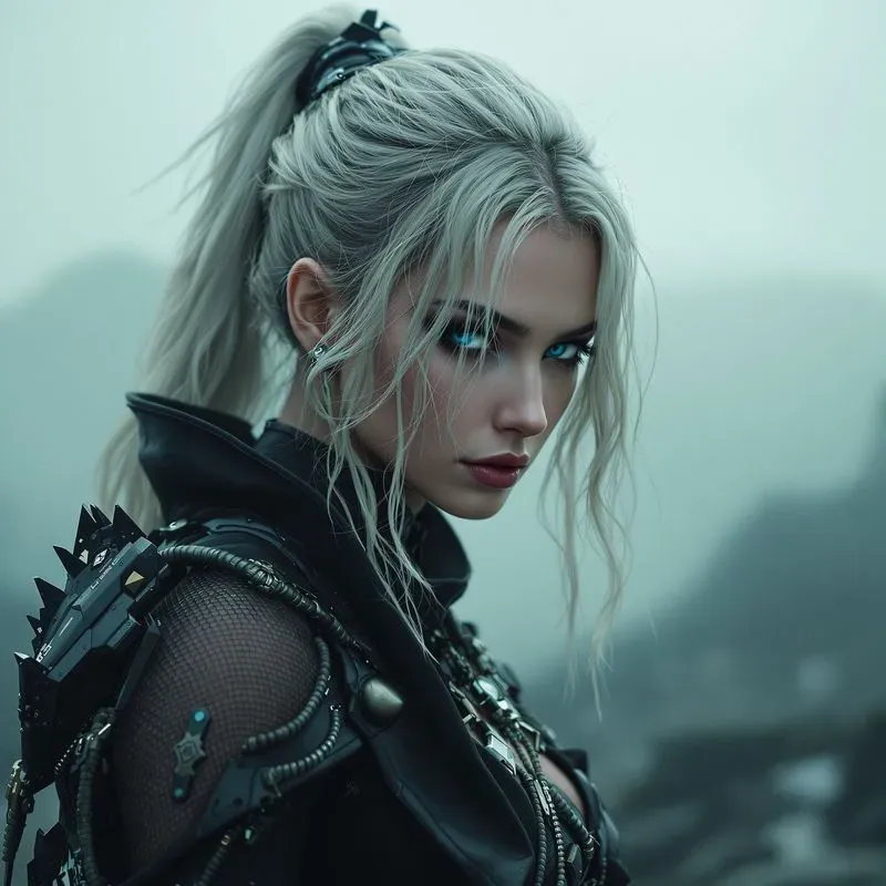 Cinematic Futuristic Cyberpunk Scifi
