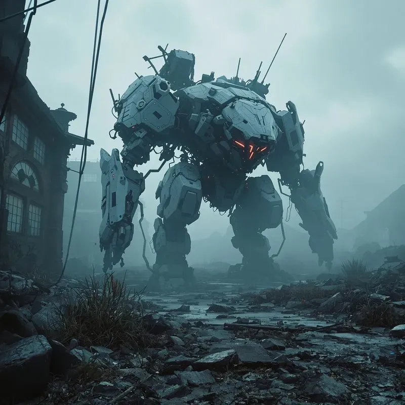 Cinematic Futuristic Cyberpunk Scifi