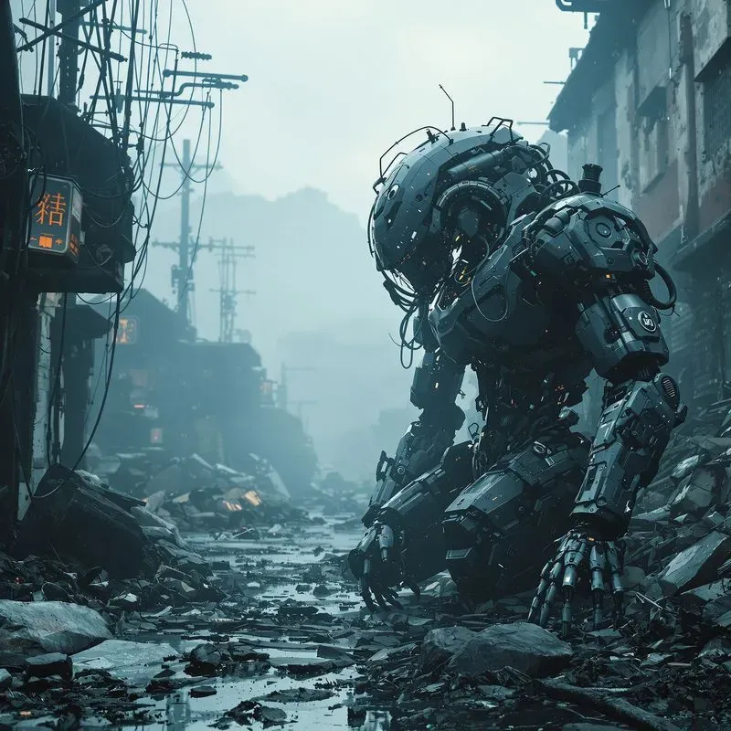 Cinematic Futuristic Cyberpunk Scifi