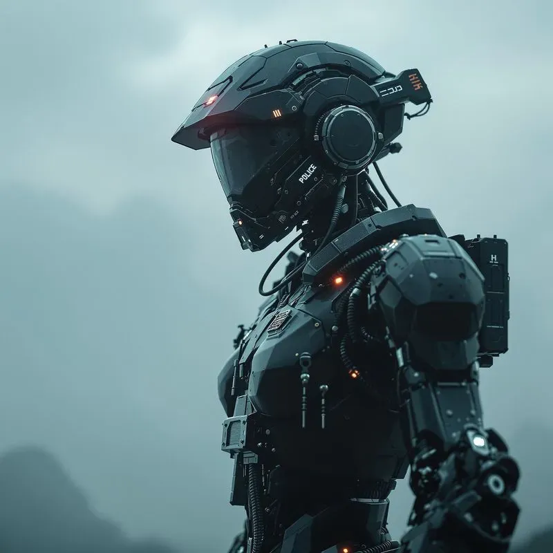 Cinematic Futuristic Cyberpunk Scifi