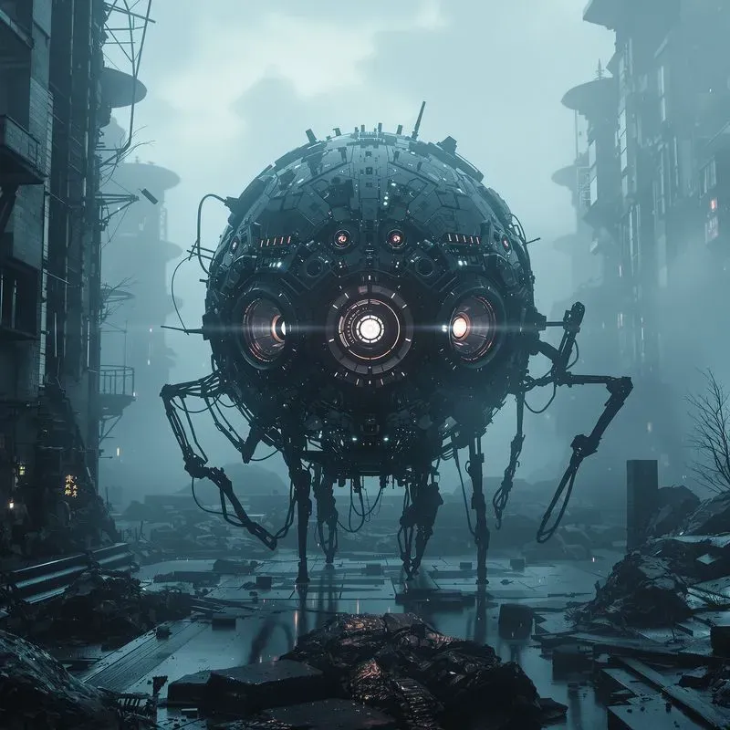 Cinematic Futuristic Cyberpunk Scifi