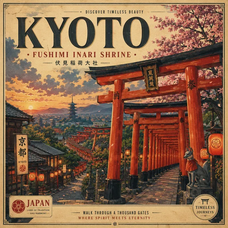 Vintage Cityscape Travel Posters