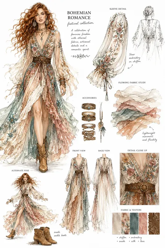 Luxury Fashion Sketches