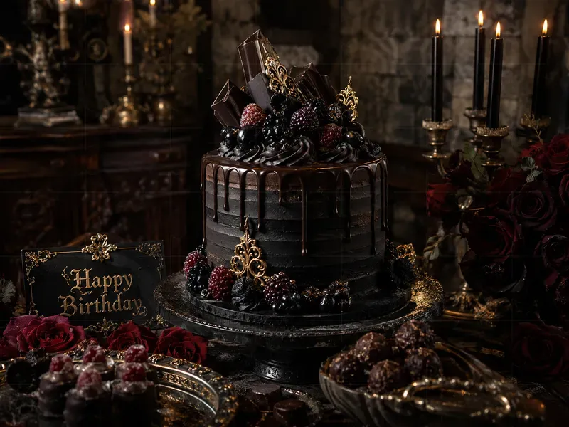 Real Birthday Cake Dessert Photos