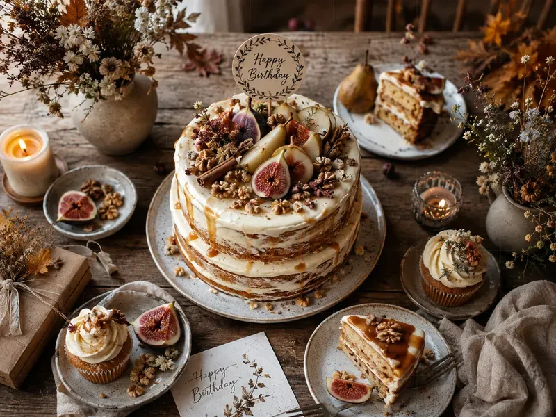 Real Birthday Cake Dessert Photos