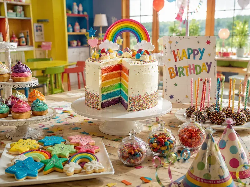 Real Birthday Cake Dessert Photos