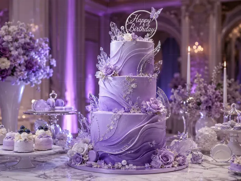 Real Birthday Cake Dessert Photos