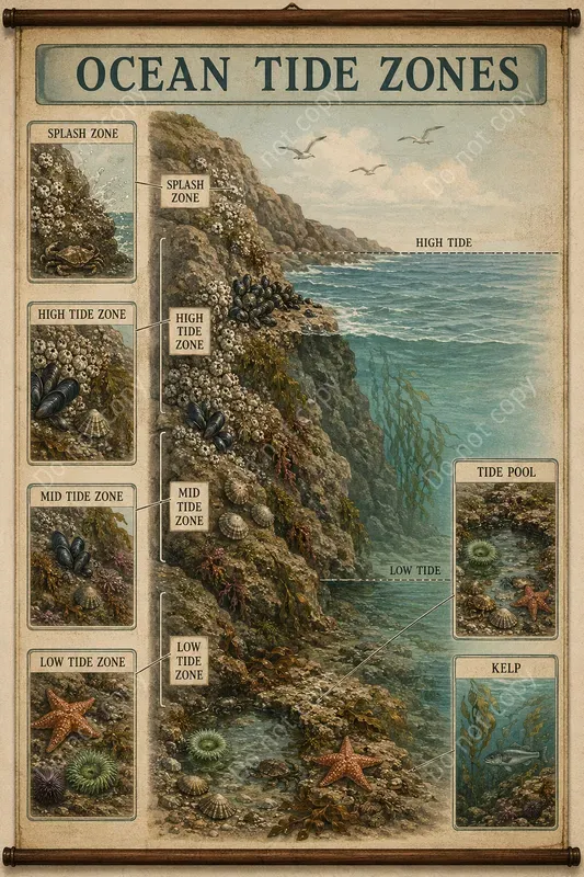 Vintage Classroom Chart Posters