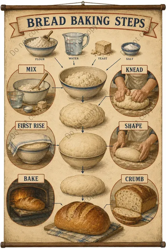 Vintage Classroom Chart Posters