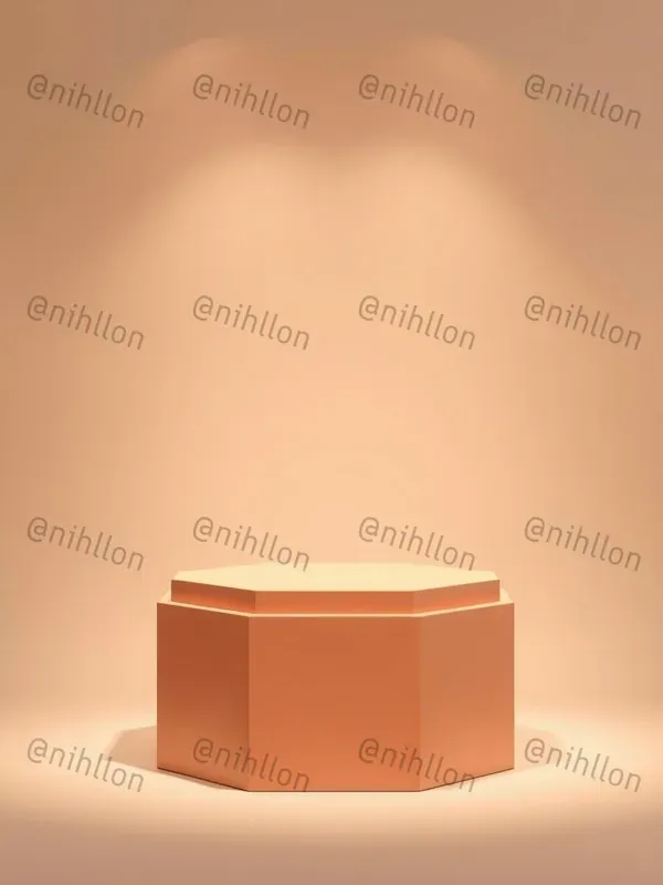 Pastel Podium Display Stands