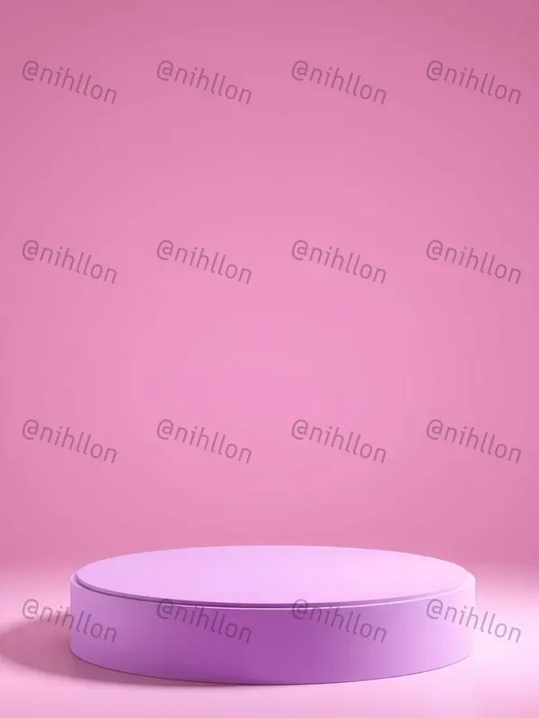 Pastel Podium Display Stands