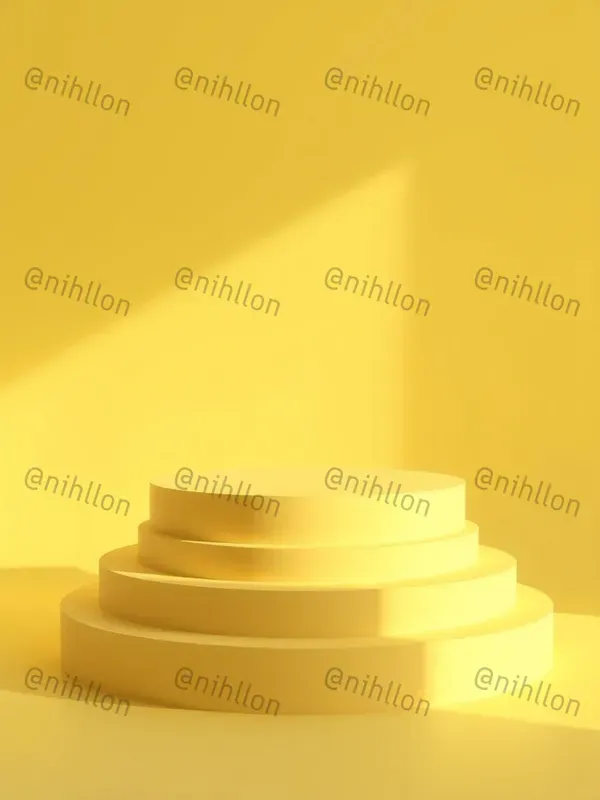 Pastel Podium Display Stands