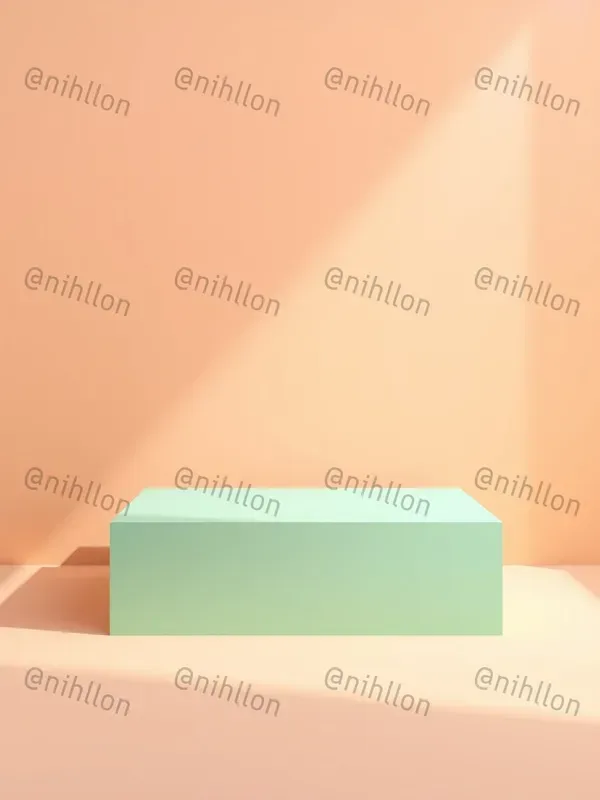 Pastel Podium Display Stands