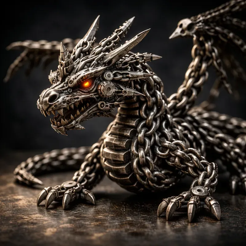 Tool Creature Sculptures