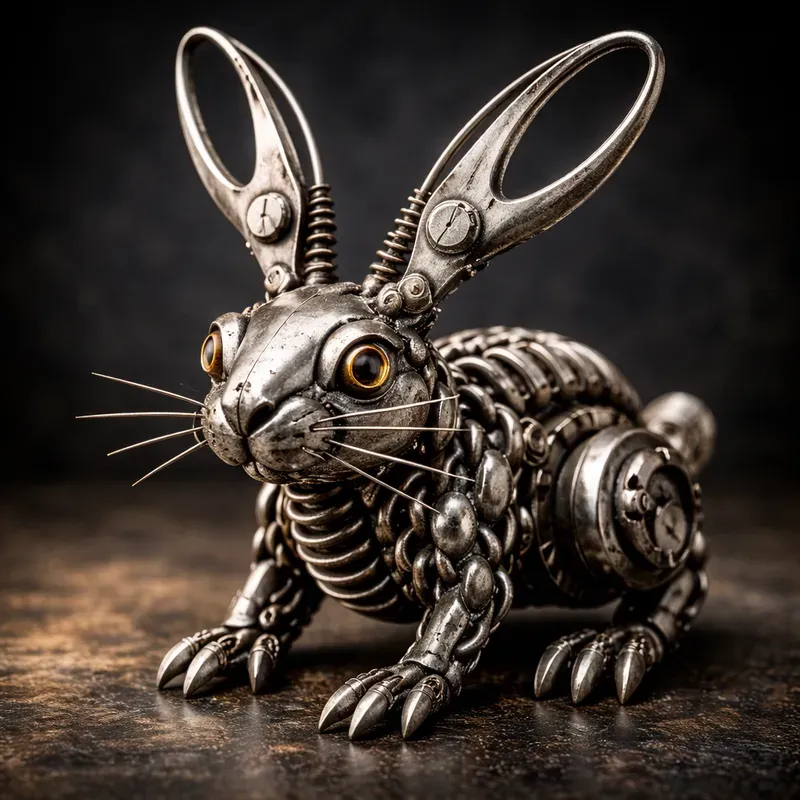 Tool Creature Sculptures