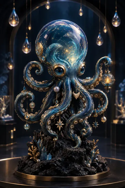 Ocean Depths Premium 3D Art Toys