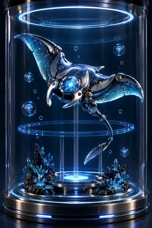 Ocean Depths Premium 3D Art Toys