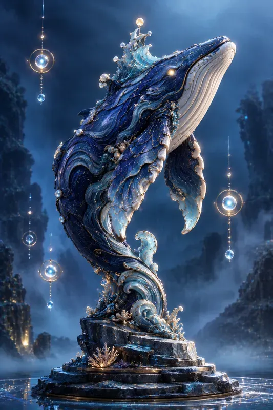 Ocean Depths Premium 3D Art Toys