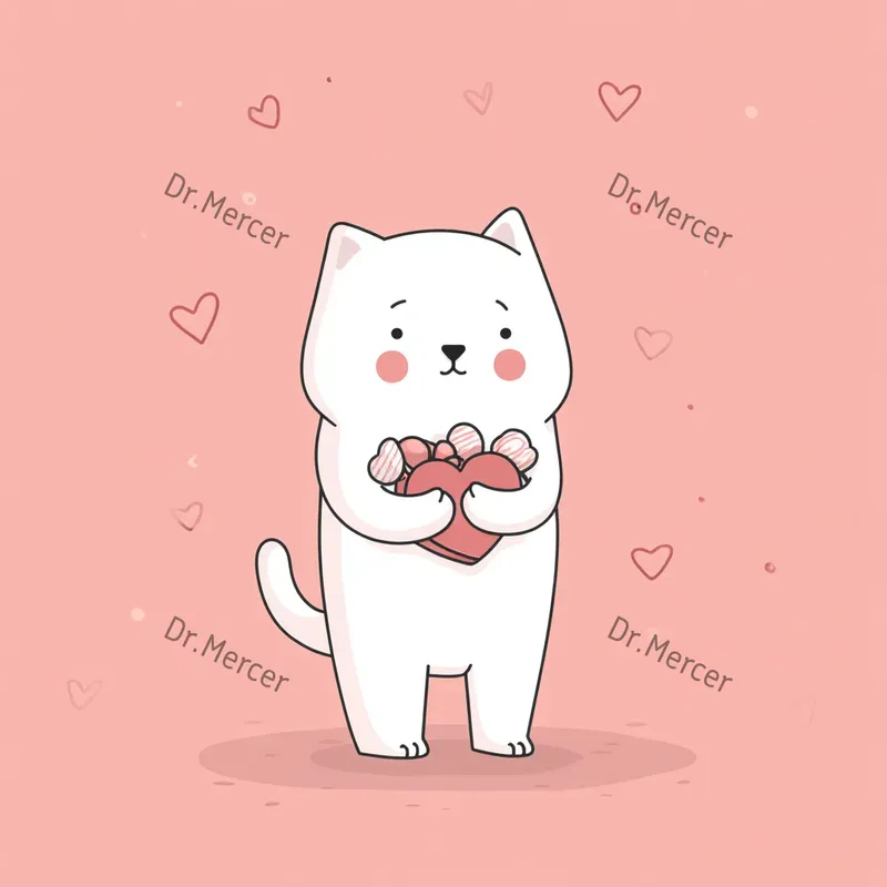 Cute Valentine Animals Illustrations