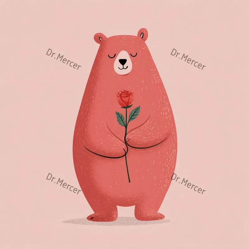 Cute Valentine Animals Illustrations