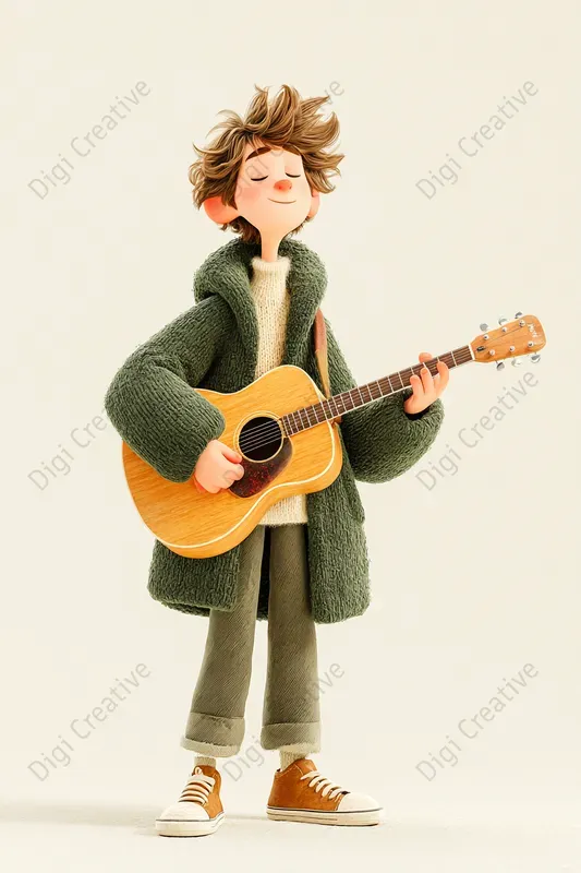 Charming Pixarstyle Character Portraits