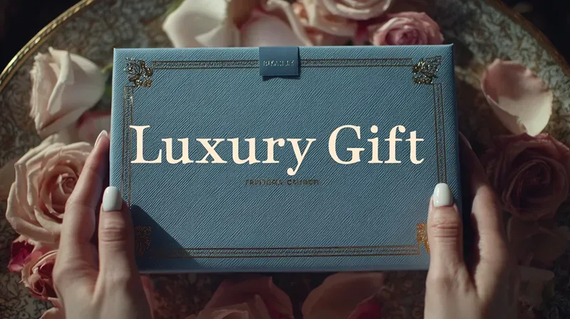 Luxury Gift Box Product Mockups