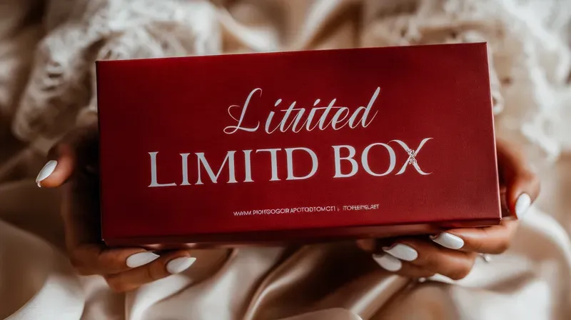 Luxury Gift Box Product Mockups