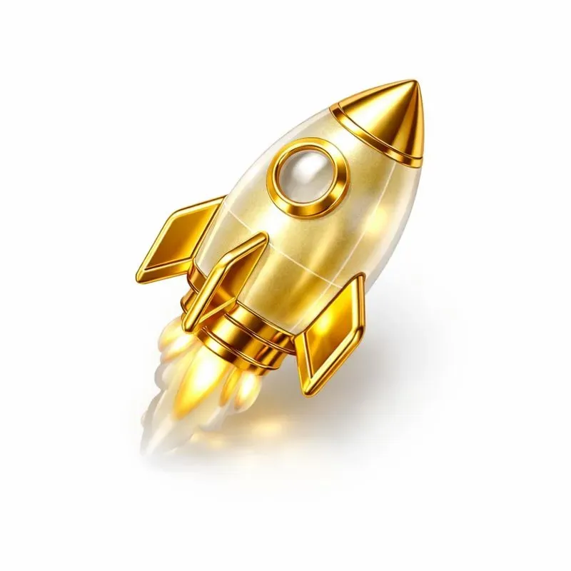 Luxury 3D Glass Gold Icon Generator