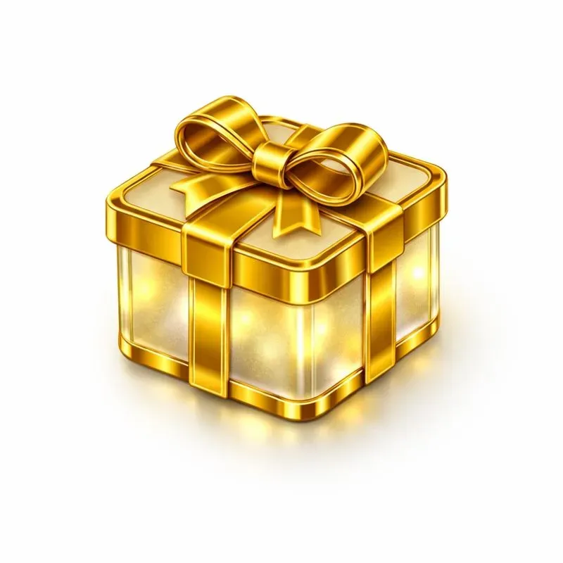 Luxury 3D Glass Gold Icon Generator