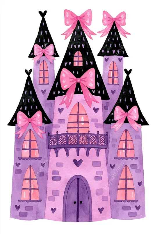 Bows After Midnight Halloween Cliparts