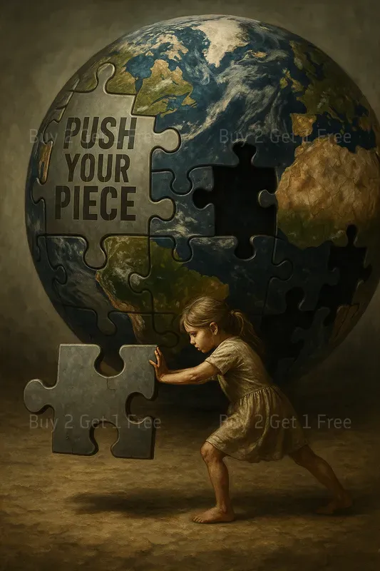 Whimsical Motivation Worlds Posters