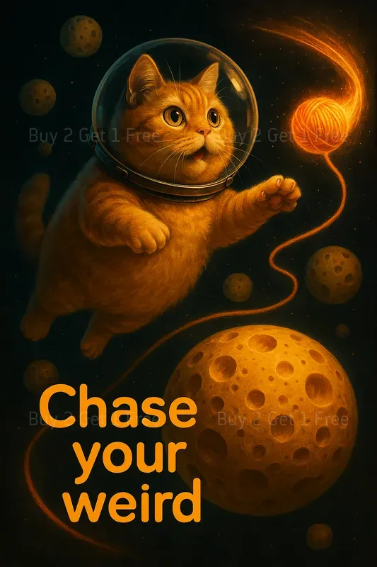 Whimsical Motivation Worlds Posters
