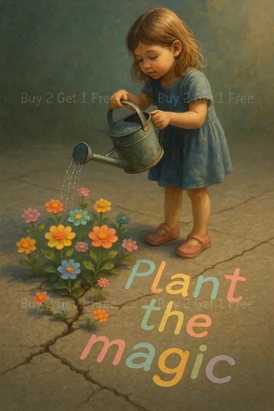Whimsical Motivation Worlds Posters