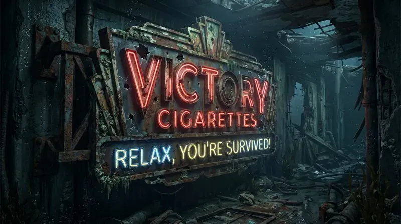 Apocalyptic Game Ad Signs