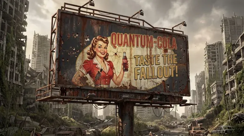 Apocalyptic Game Ad Signs