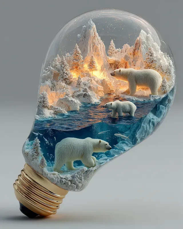 Sustainable Ecolightbulb Ecosystems