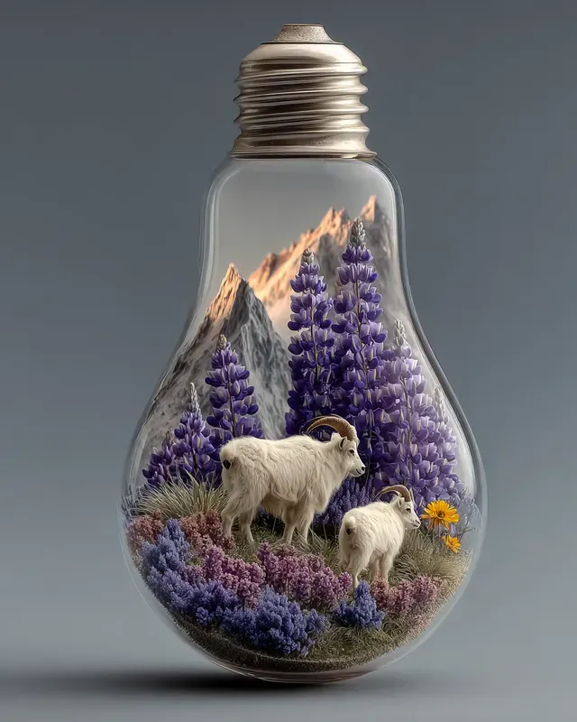 Sustainable Ecolightbulb Ecosystems